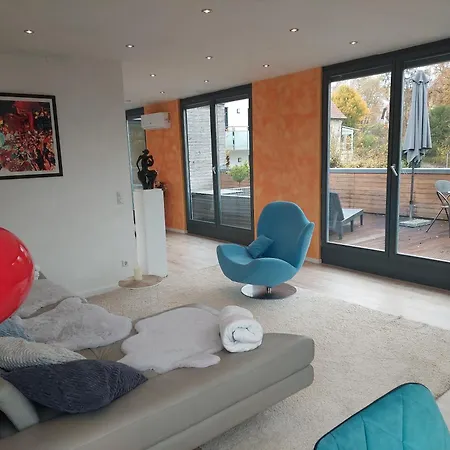 شقة Tolle Penthouse Direkt Am Park *